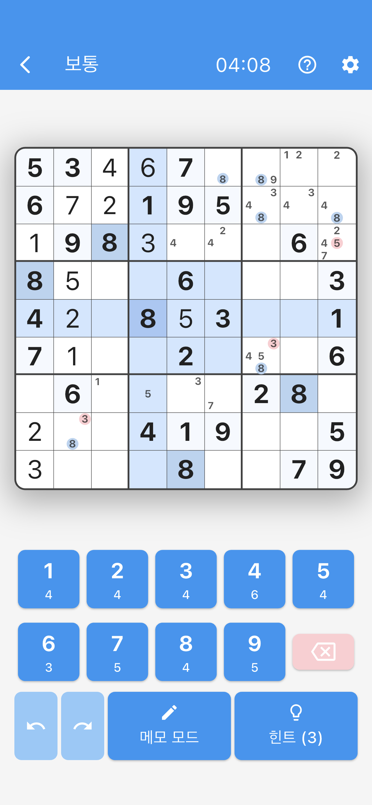 EverSudoku gameplay