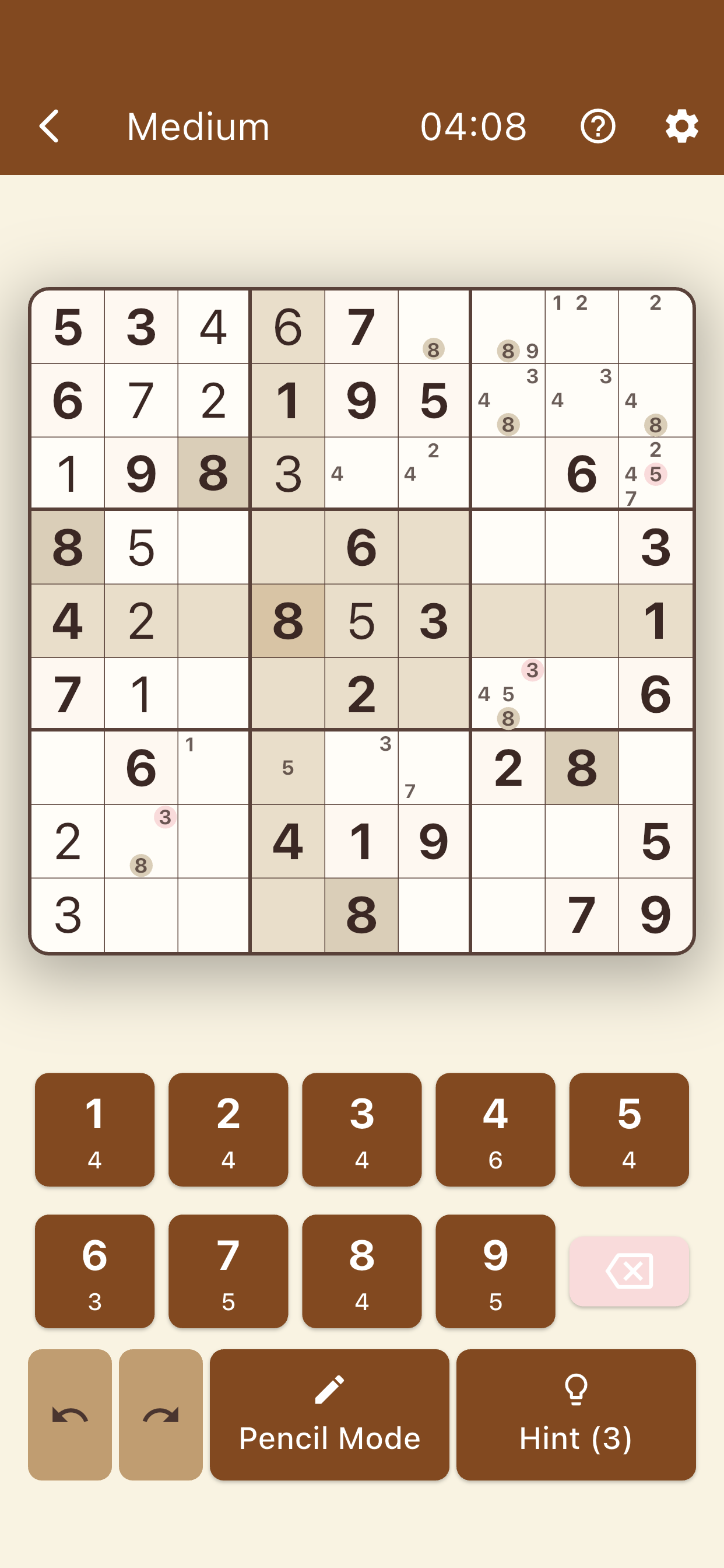 EverSudoku paper theme